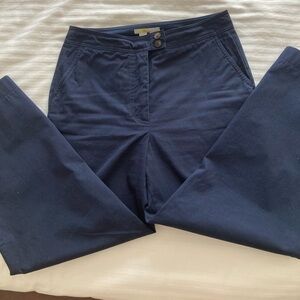 Navy Straight Leg Pants